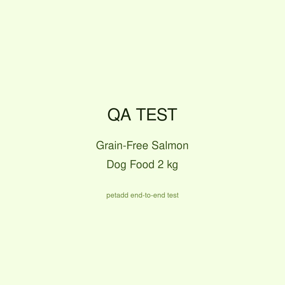 QA E2E Salmon Dog Food 0717-0437